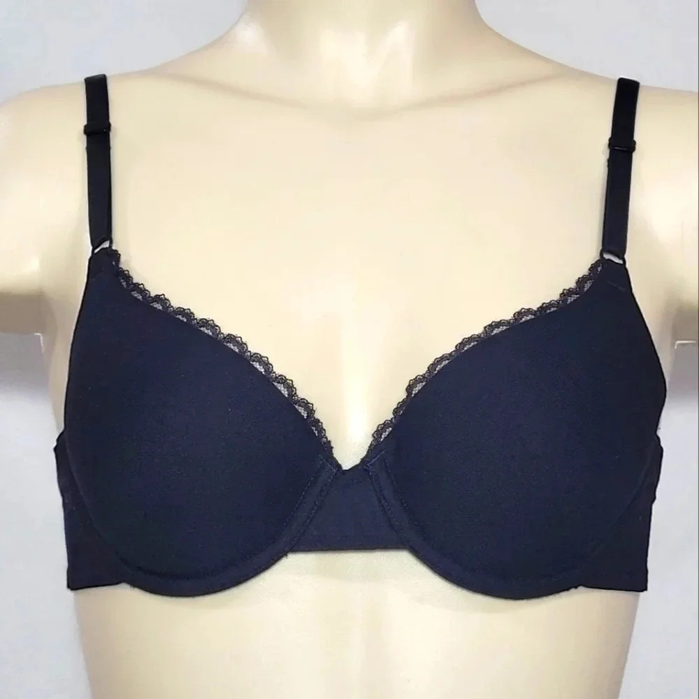 38C Bestform 5005553 5553 Average Padded Underwire Bra Black  New with‎ Tags